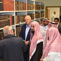 Dr. Sa'd bin Nasir eš-Šisri u posjeti Biblioteci