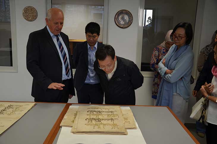 Zamjenik ministra NR Kine Zhang Yantong posjetio biblioteku