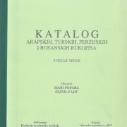 Katalog arapskih, turskih, perzijskih i bosanskih rukopisa, SVEZAK VII