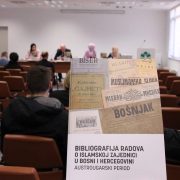 Predstavljena „Bibliografija radova o Islamskoj zajednici u Bosni i Hercegovini: austrougarski period“