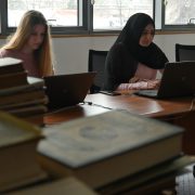 Studentice bibliotekarstva na praksi u Gazi Husrev-begovoj biblioteci
