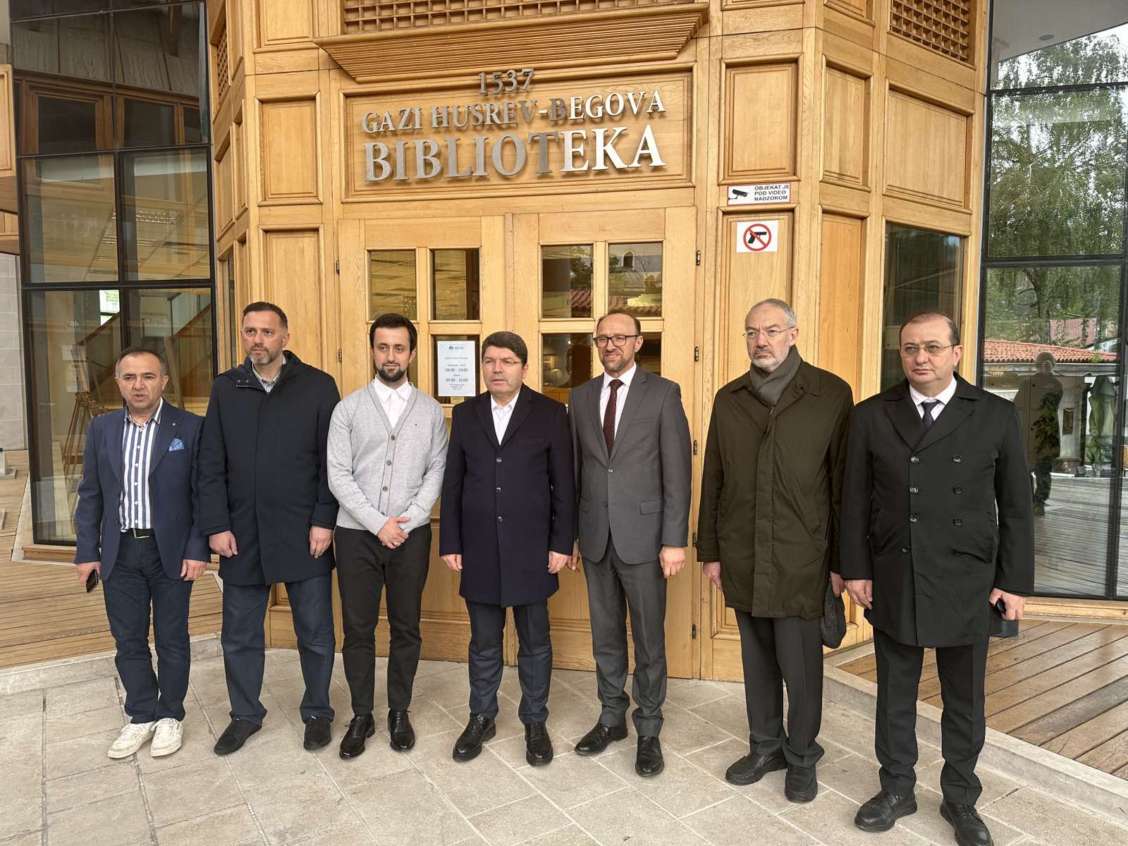 Ministar pravde Republike Turske u posjeti Gazi Husrev-begovoj biblioteci