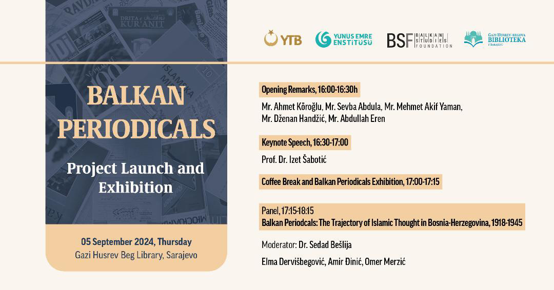 Balkan Periodicals – Project Launch and Exhibition